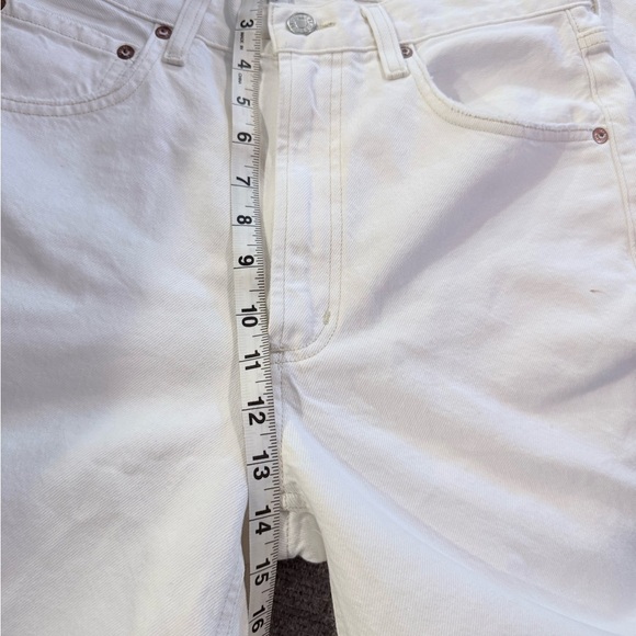 Agolde Women's Flare White Jeans - Picture 7 of 9